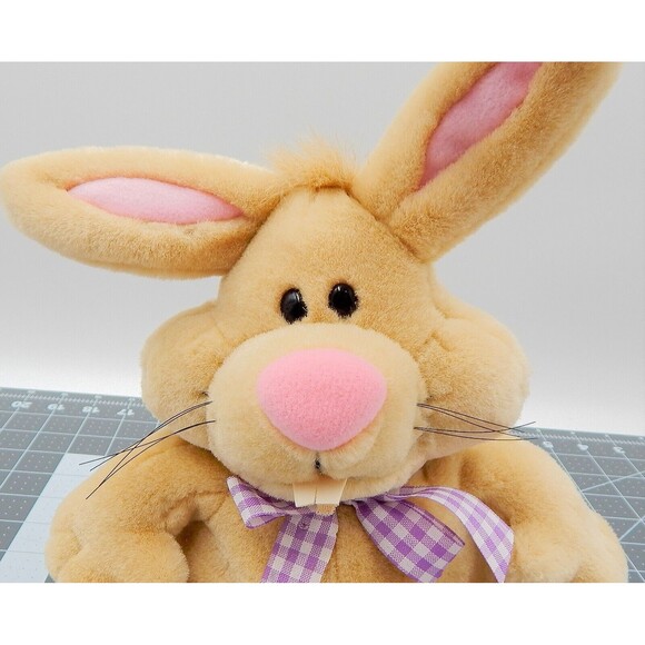 Baxter The Talking Bunny Plush Toy My Favorite Company Squeeze to Talk Non Work - Picture 5 of 10